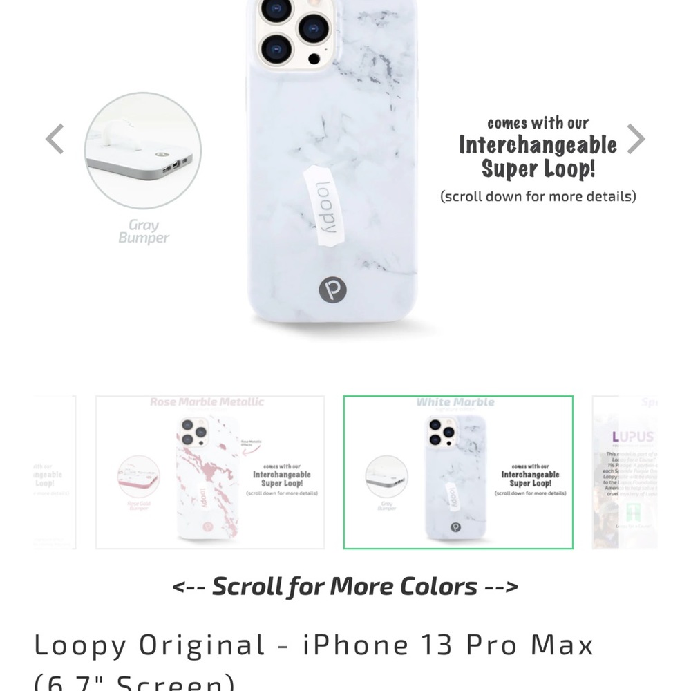 iPhone 13 Pro Max - Righty- Loopy Case